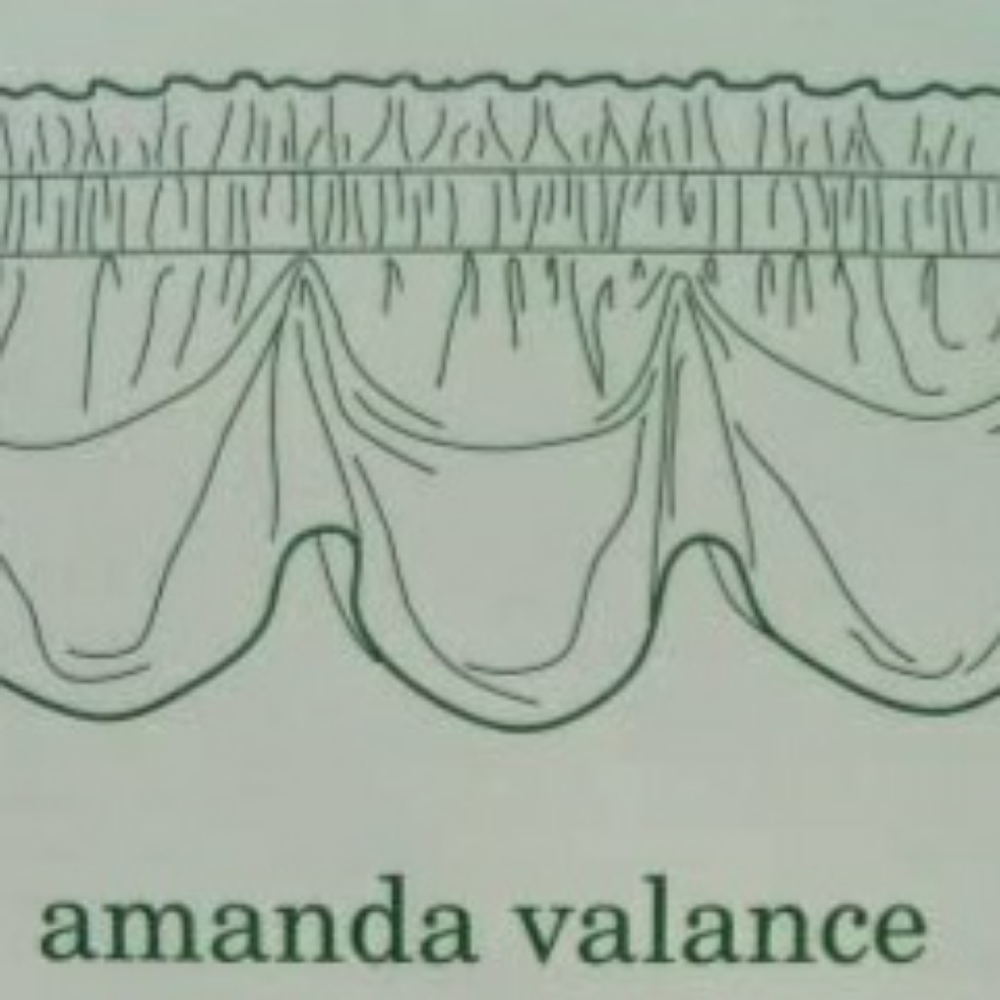 Waverly Tea Rose Plaid Amanda Valances